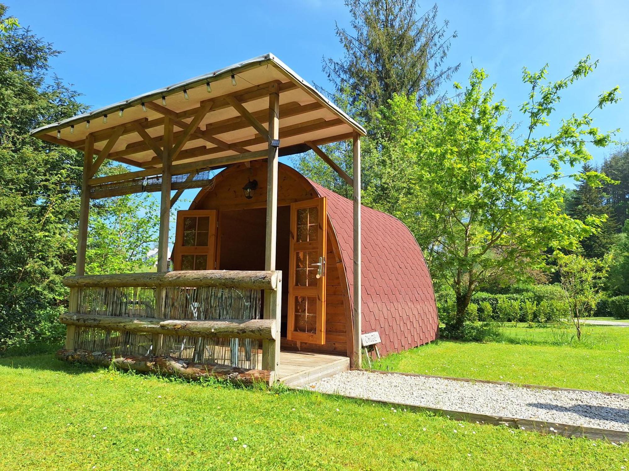 La Pointe Camping Châteaulin Eksteriør bilde